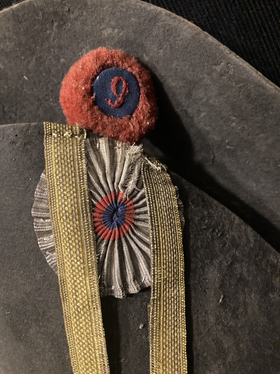 Bicorn Hat Of An Officer Of The 47th Line Infantry Regiment -photo-3