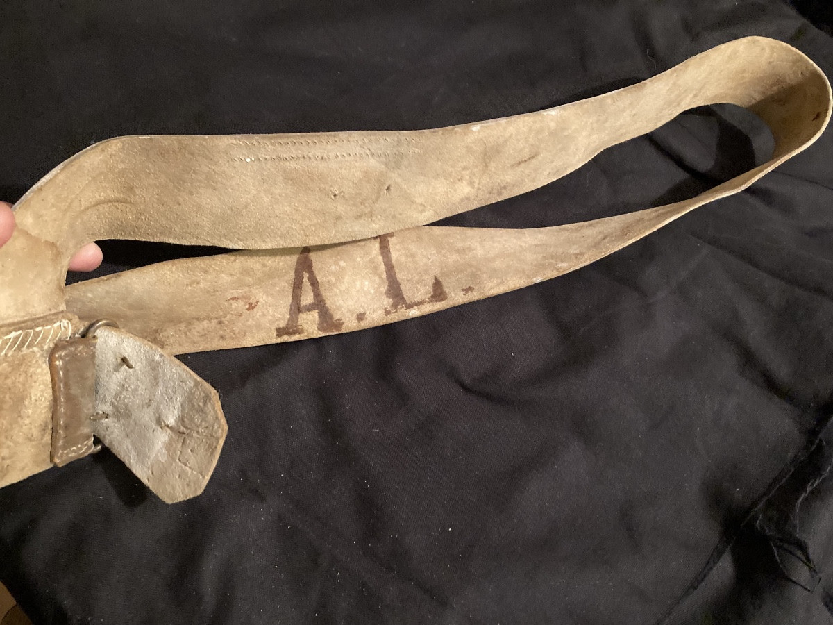 Banderole Porte-Sabre d’Infanterir.Premier Empire.-photo-3