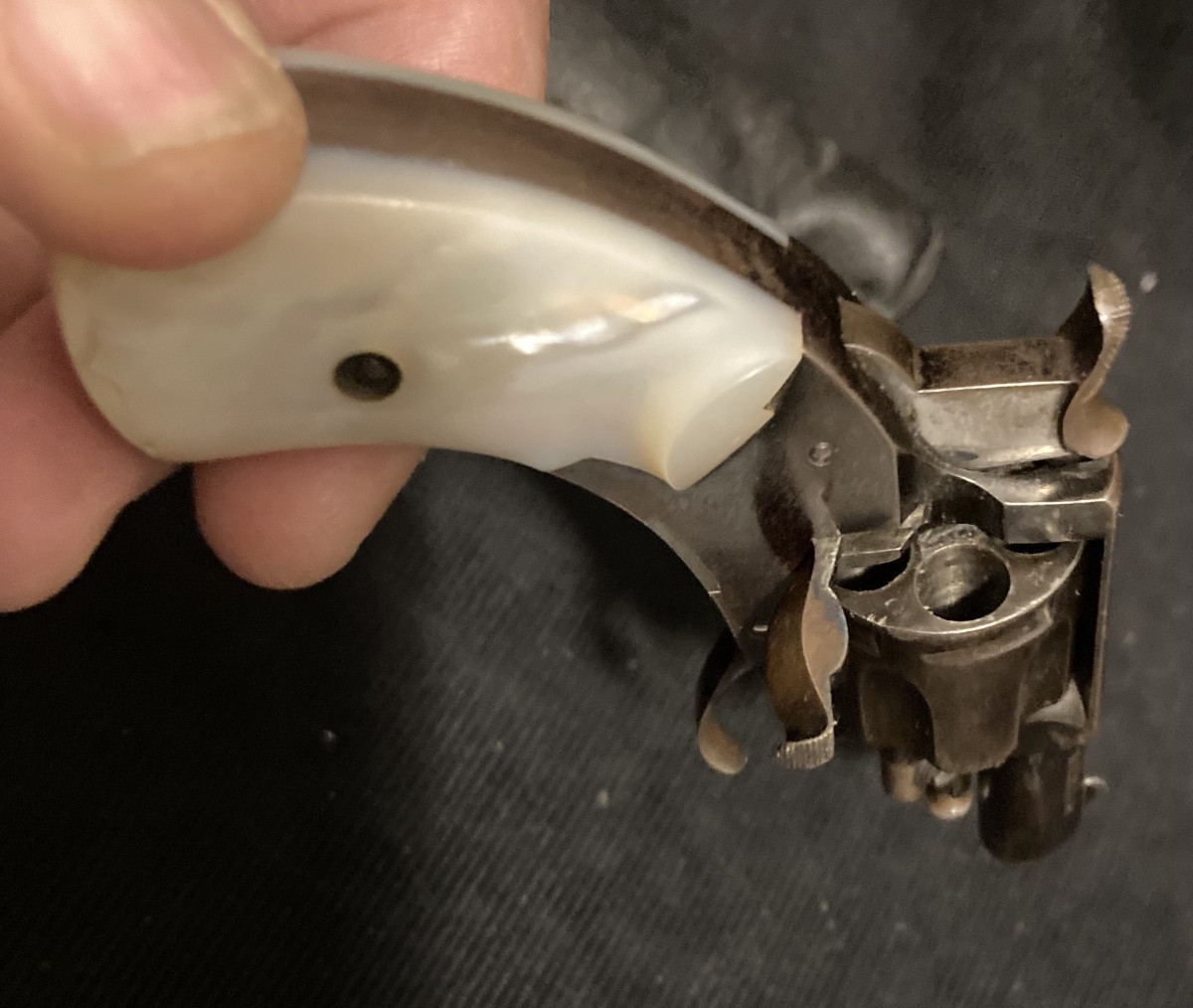 Luxury Revolver In Caliber 320 From P.huet - In Lille. Category “d” Collector’s Item..-photo-5