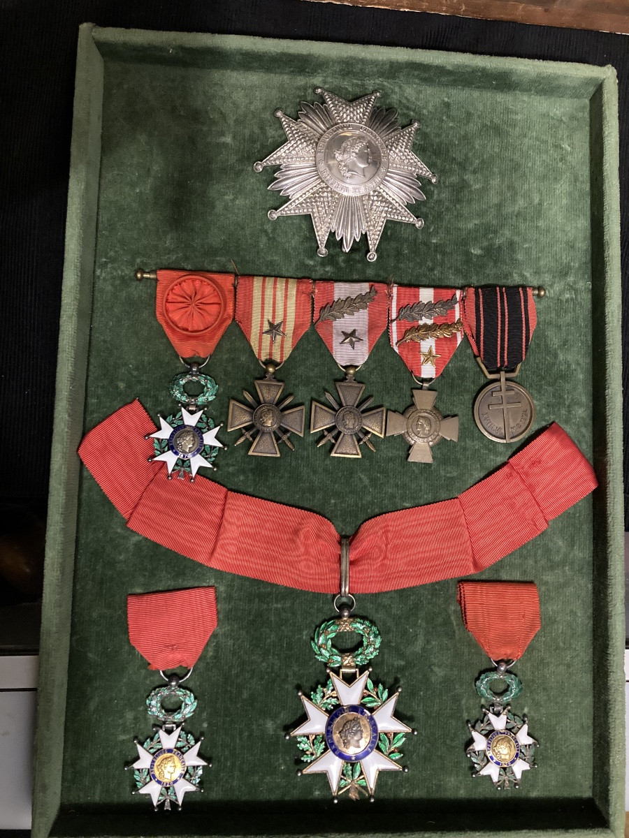 Décoration du Général de division NOGÉS. France. 1960.-photo-1