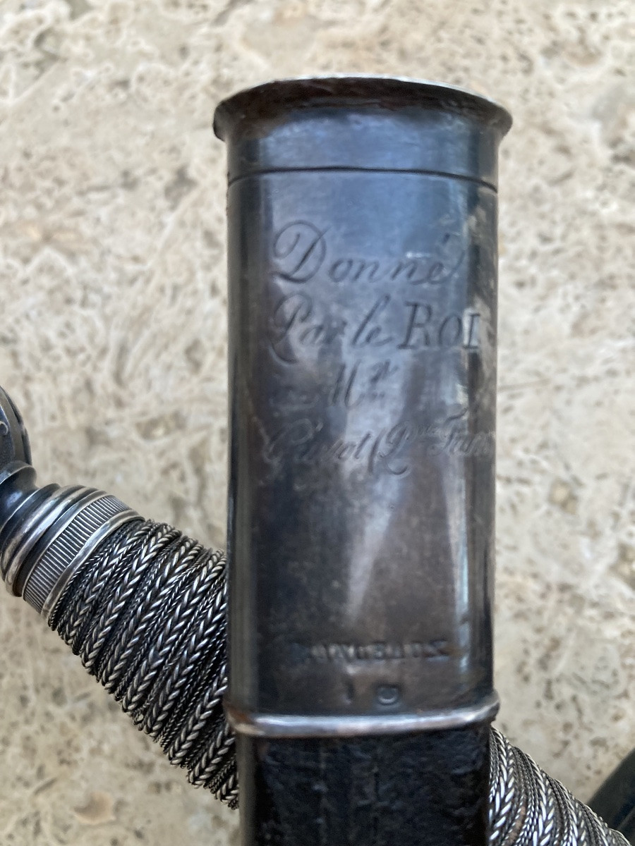 Award Sword "given By The King" To Mr. Guyot Pierre Jean. Model 1816. 1st Restoration-photo-3