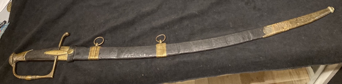 Sabre d’Officier de Cavalerie . Consulat- Premier Empire. Début XIXéme -photo-2