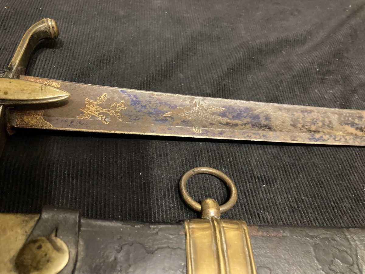 Sabre d’Officier de Cavalerie . Consulat- Premier Empire. Début XIXéme -photo-4