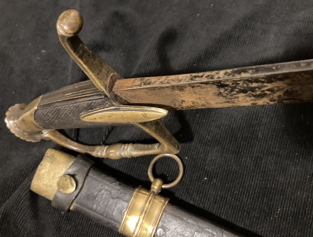 Sabre d’Officier de Cavalerie . Consulat- Premier Empire. Début XIXéme -photo-1