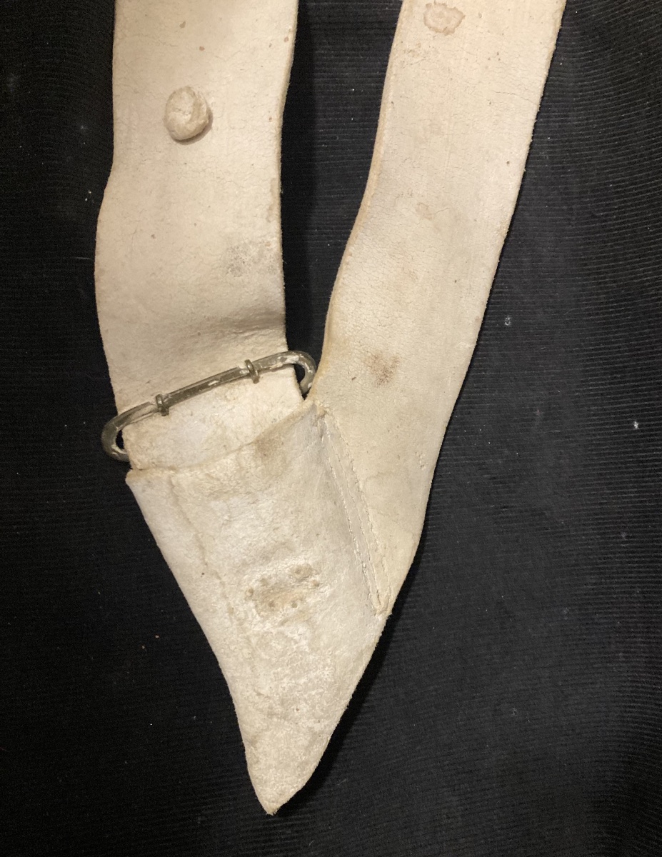 Banderole Porte-Sabre d’Infanterie Premier Empire.