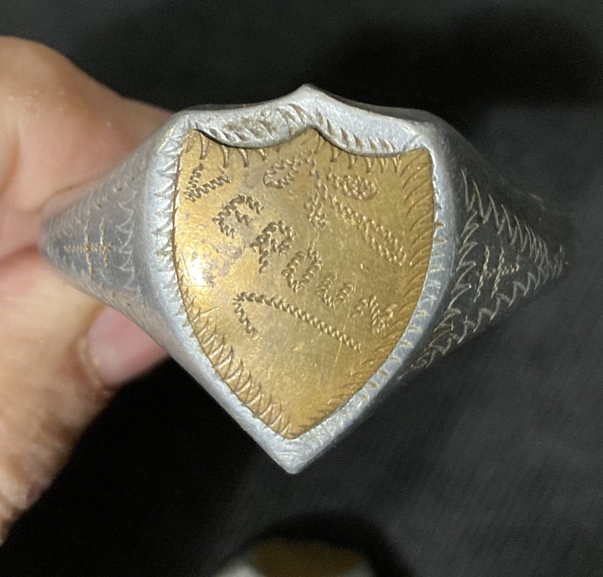 Artisanat de Tranchées 1914-1918 « Verdun » Première Guerre Mondiale -photo-3