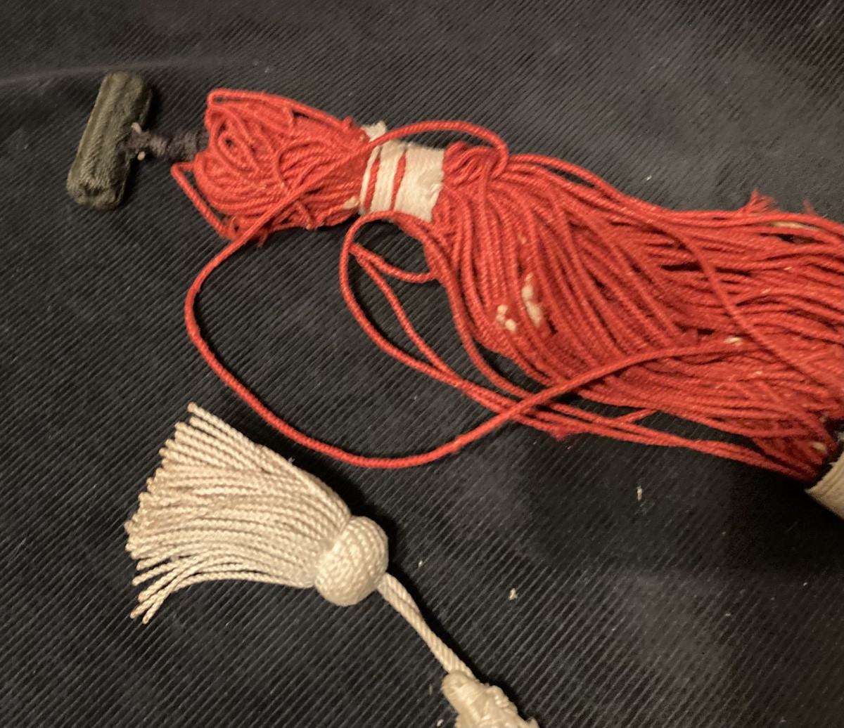 Hussar Cavalry Sash Belt, Empire Troop. 1/3 Of The 19th Century. -photo-2