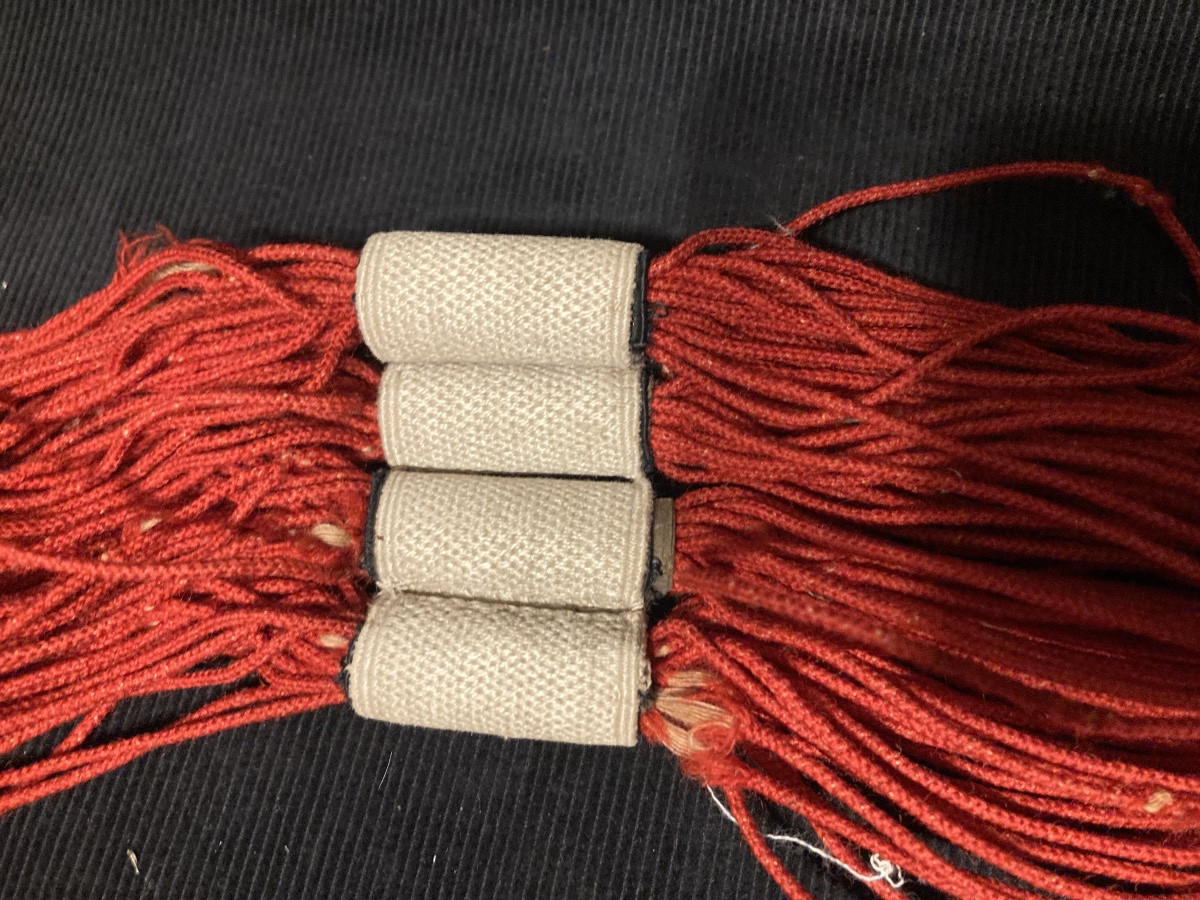 Hussar Cavalry Sash Belt, Empire Troop. 1/3 Of The 19th Century. -photo-3