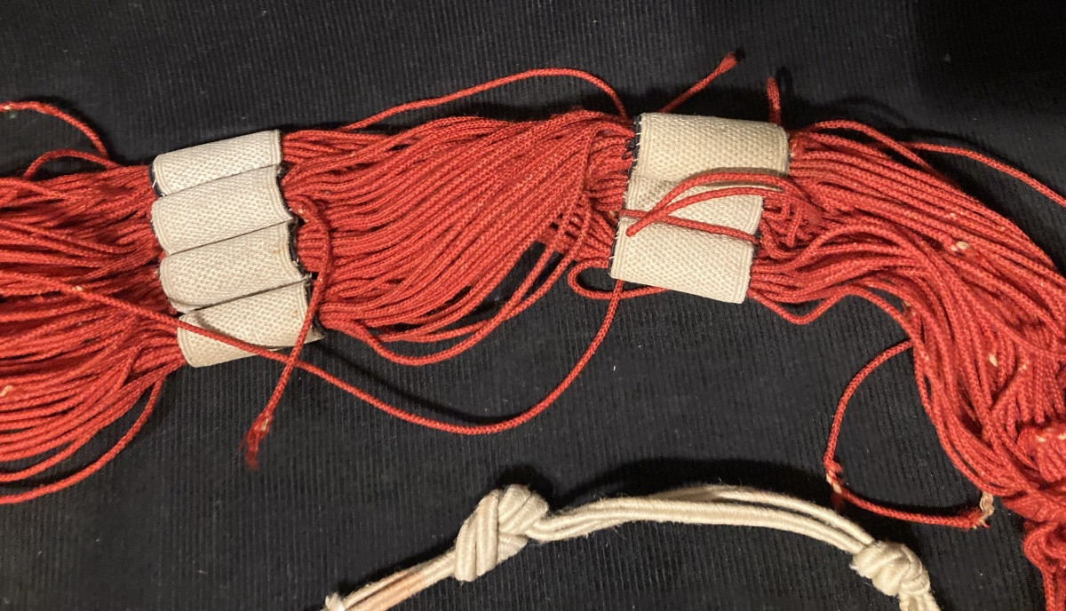 Hussar Cavalry Sash Belt, Empire Troop. 1/3 Of The 19th Century. -photo-4