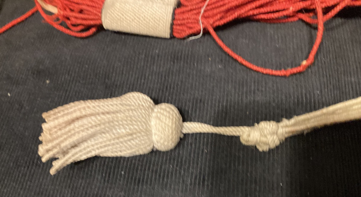 Hussar Cavalry Sash Belt, Empire Troop. 1/3 Of The 19th Century. -photo-3