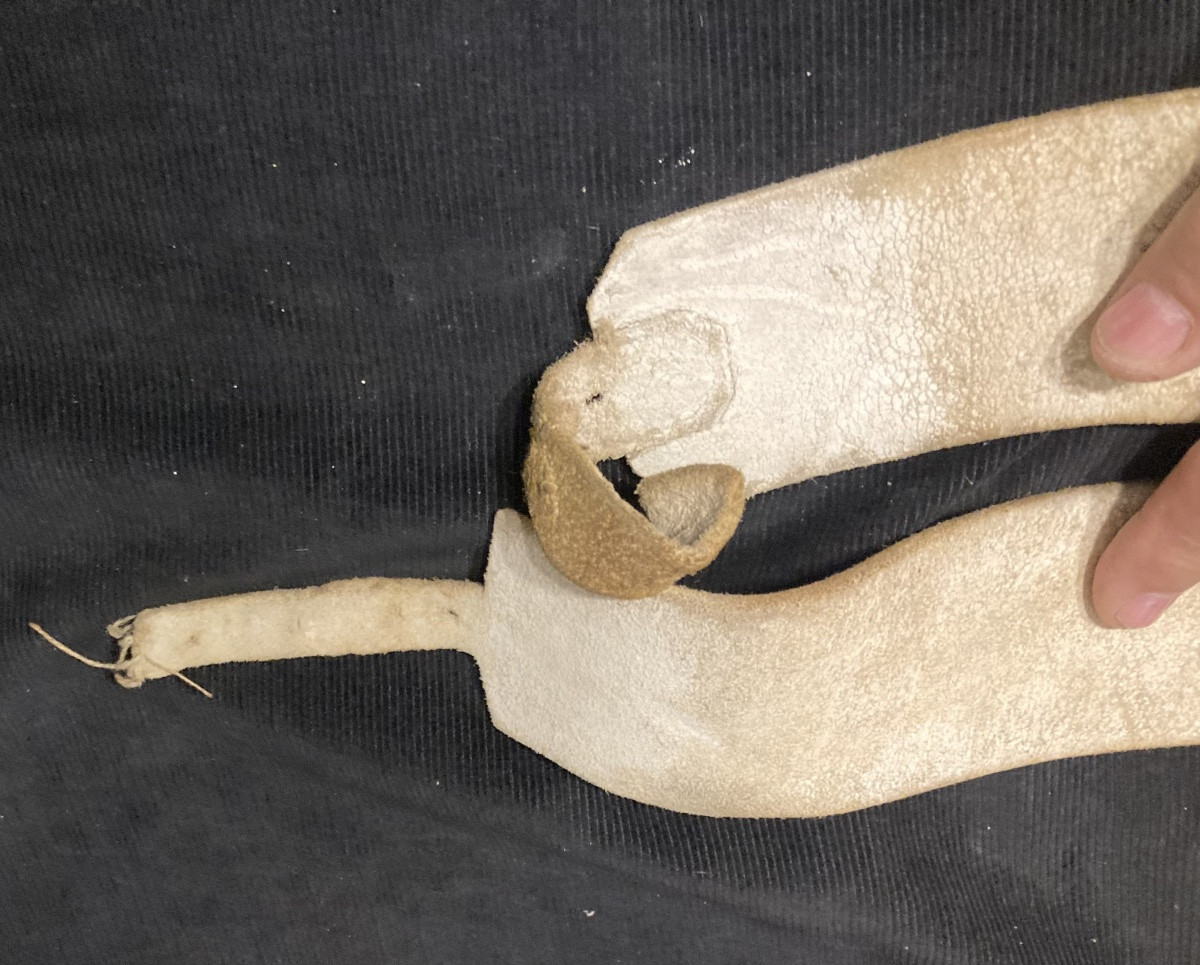 Cartridge Pouch Banner. First Empire - 19th Century. France.-photo-1