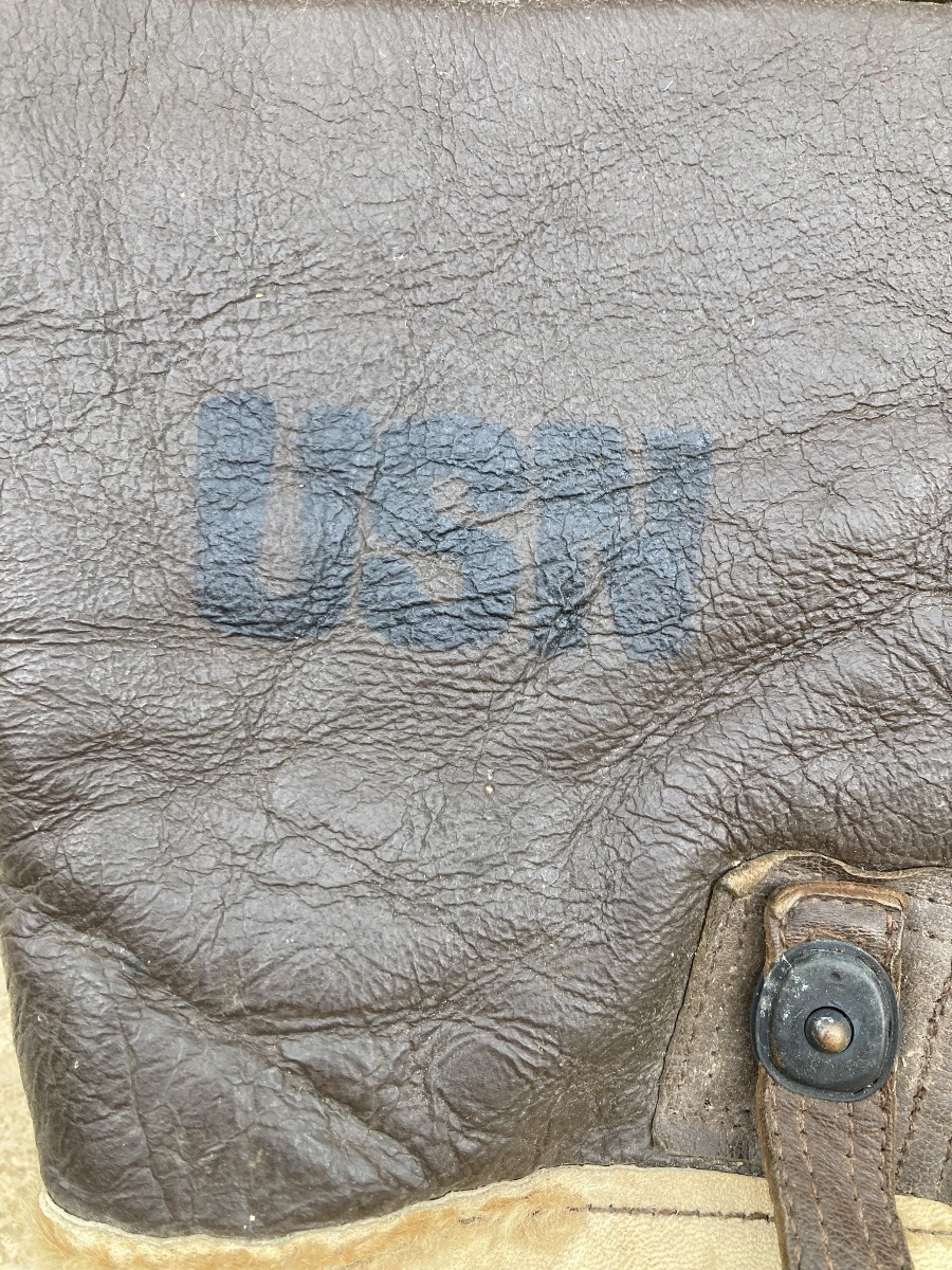 Us Navy Winter Pants, Model 446a. M-446abwinter Shearing -photo-3