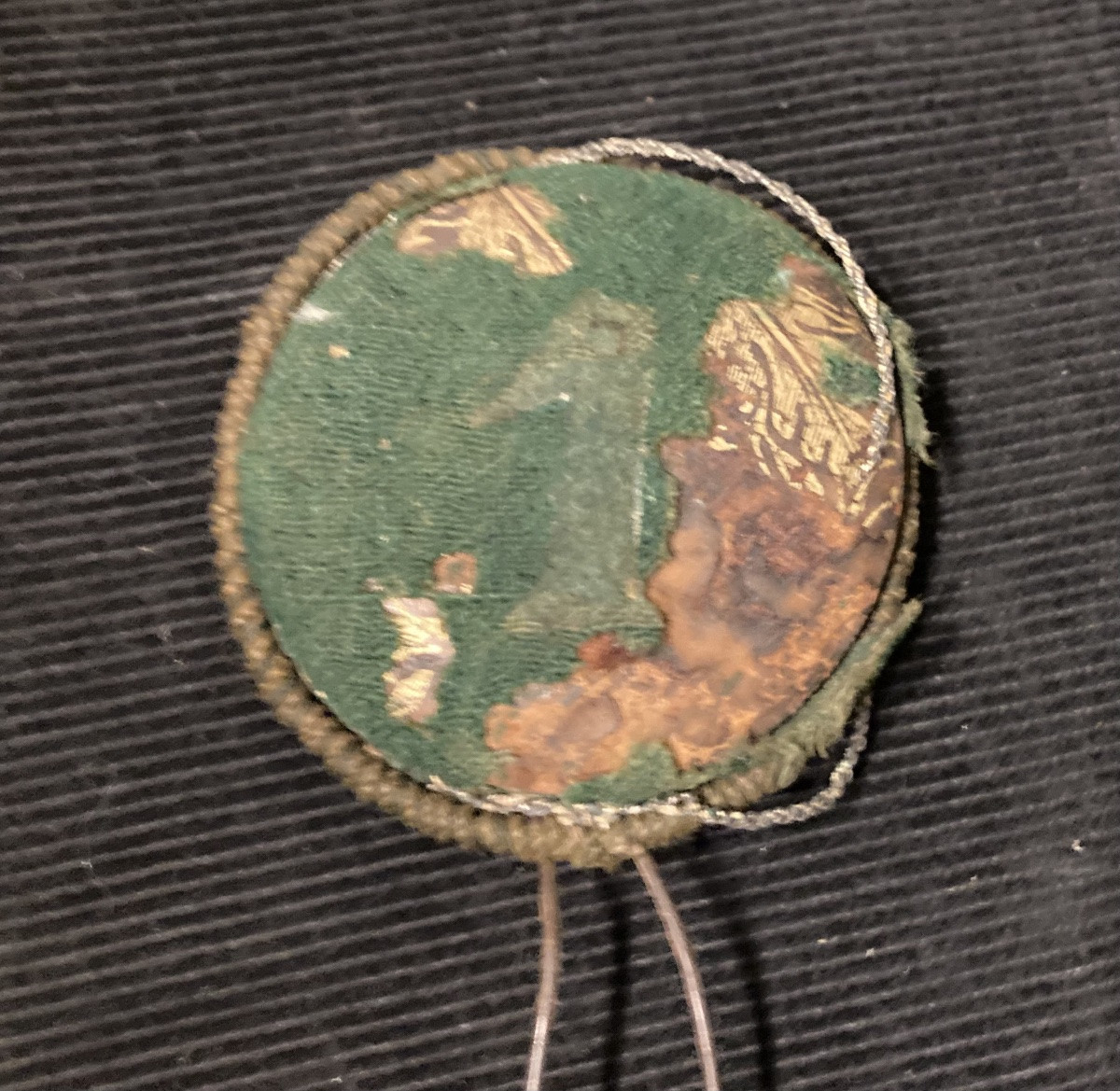 Pompon Lentille De Shako, Early 19th Century. France.-photo-2