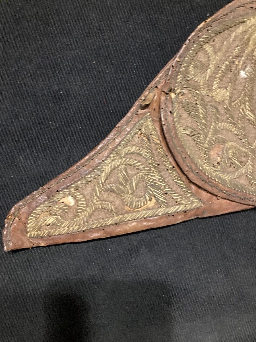 Étui de revolver de cavalerie de SPAHI . Armer d’Afrique . France .-photo-3