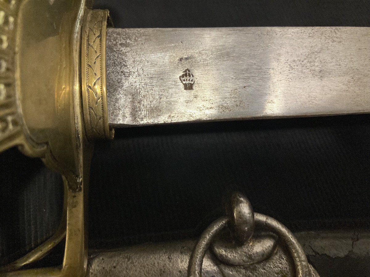 Combat Saber From The Ancien Régime With A Battle Guard Changed Under The First Empire -photo-2