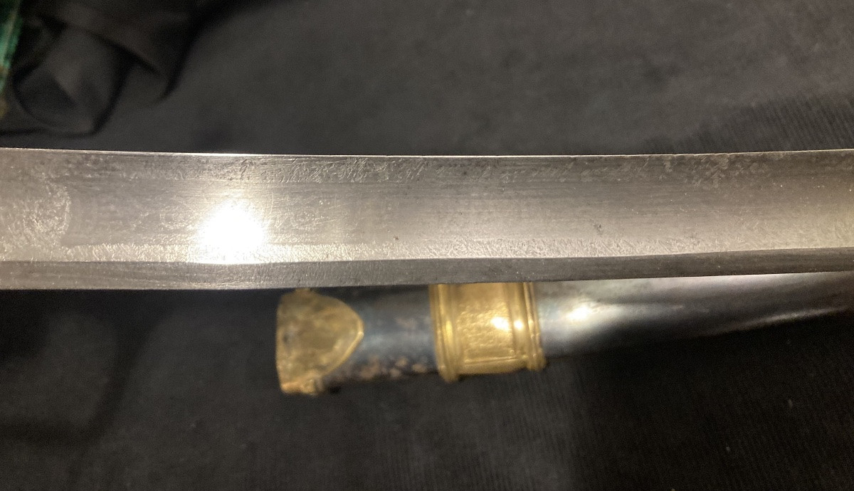 Sabre Of An Aide De Camp Officer, Model Of 1st Vendémiaire Year XII. First Empire.-photo-5