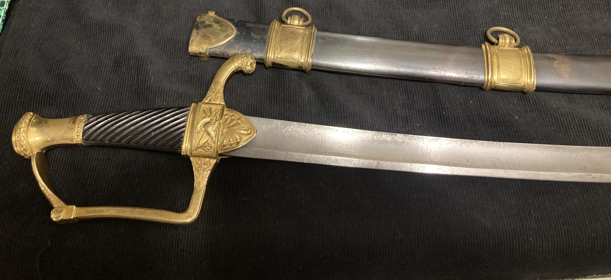 Sabre Of An Aide De Camp Officer, Model Of 1st Vendémiaire Year XII. First Empire.