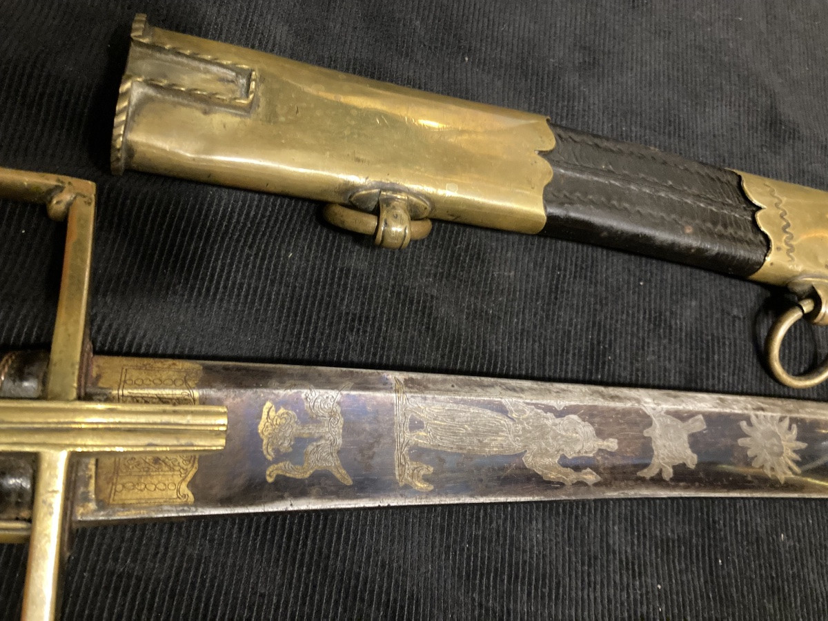 SABRE D’OFFICIER DE HUSSARD. CONSULAT / PREMIER EMPIRE.-photo-3