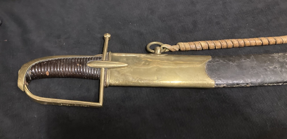 SABRE TROUPE DE HUSSARD . MODÉLE AN IV . Révolution / Premier Empire.-photo-1