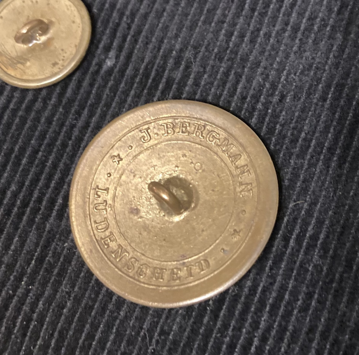 Bouton De La Prusse Gros Module . XIXéme .-photo-3