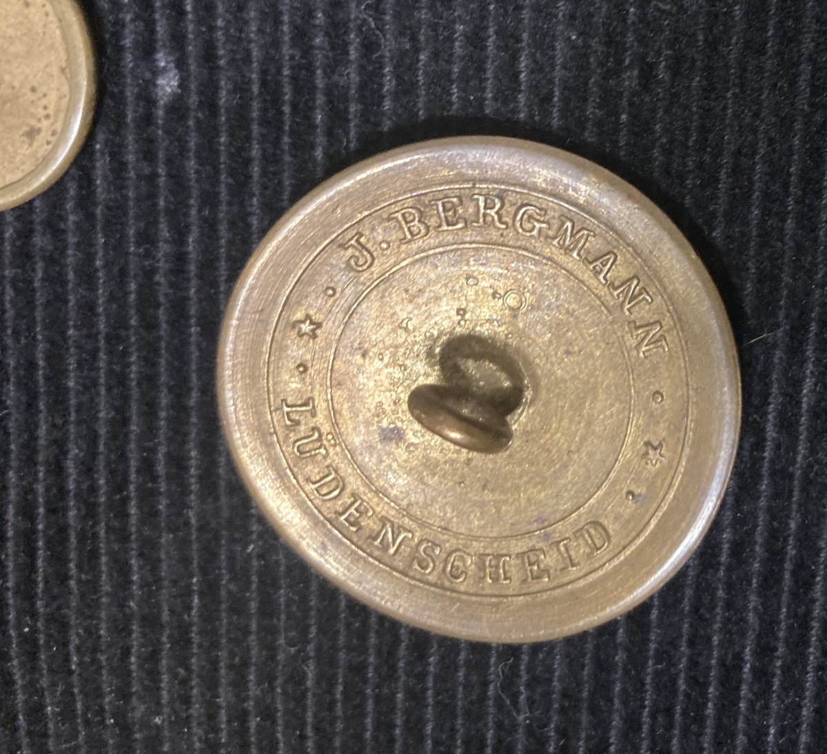 Bouton De La Prusse Gros Module . XIXéme .-photo-1