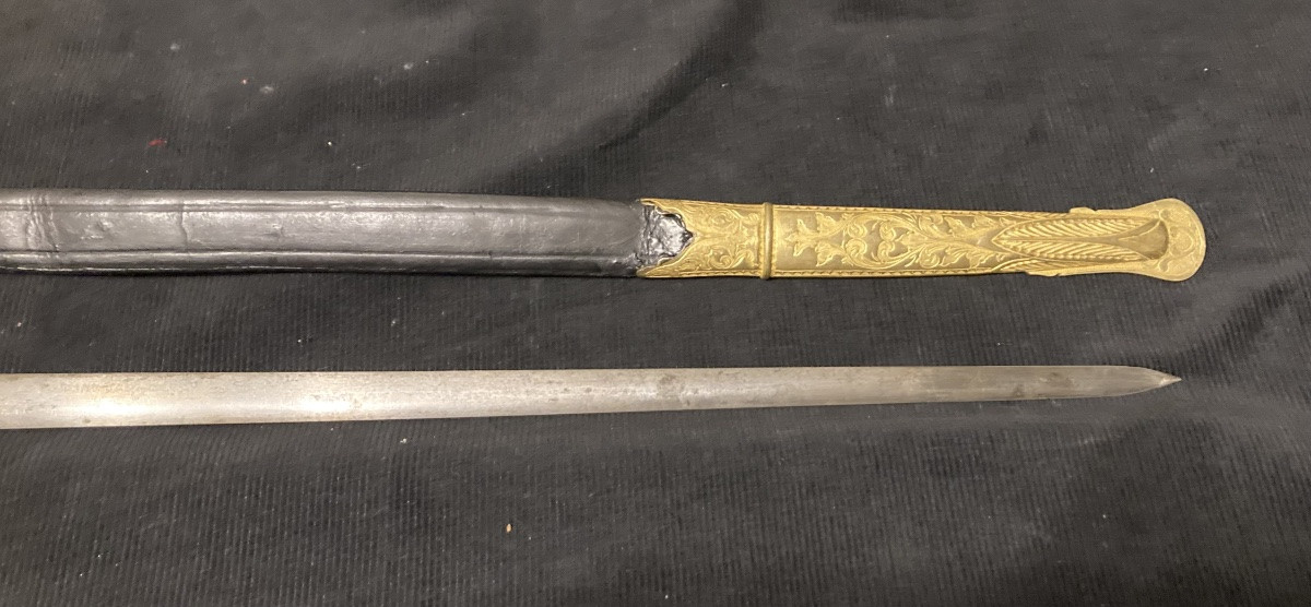 ÉPÉE D’OFFICIER SUPÉRIEUR ; LOUIS XVI / Révolution / Consulat / Empire.-photo-4