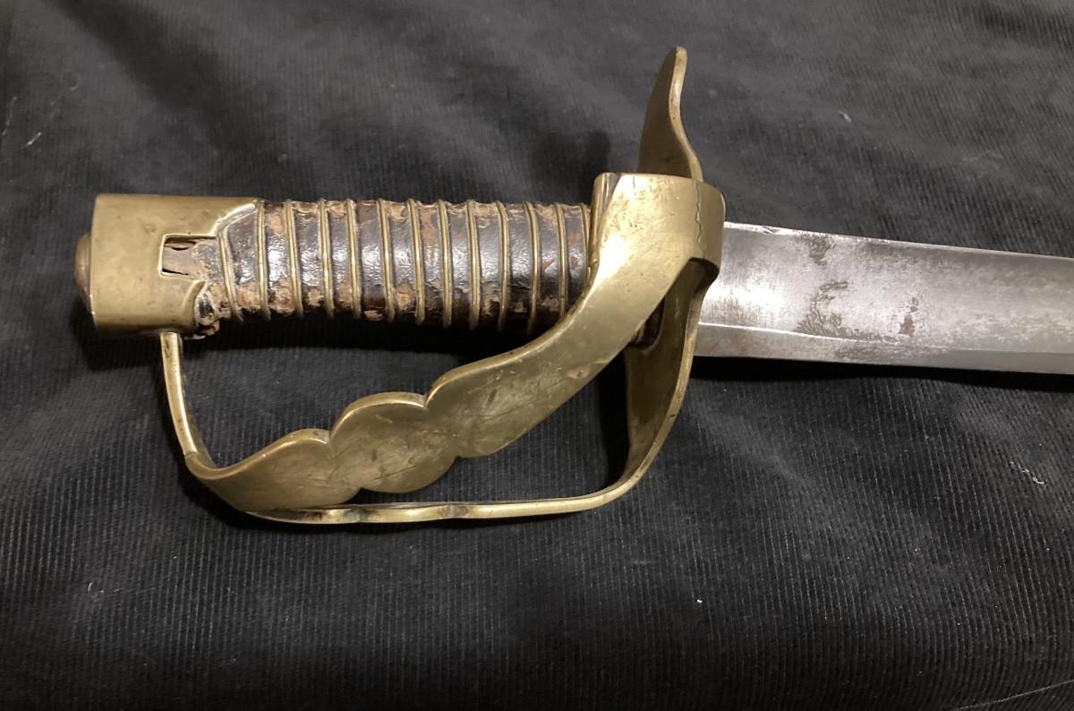 SABRE DE DRAGON Modèle 1790. Révolution/ Consulat / 1er Empire.  -photo-2