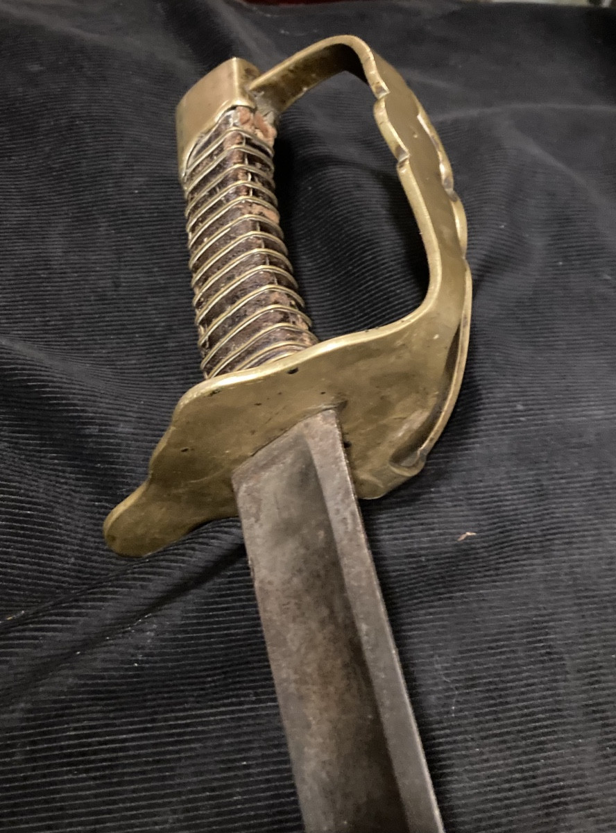 SABRE DE DRAGON Modèle 1790. Révolution/ Consulat / 1er Empire.  -photo-6