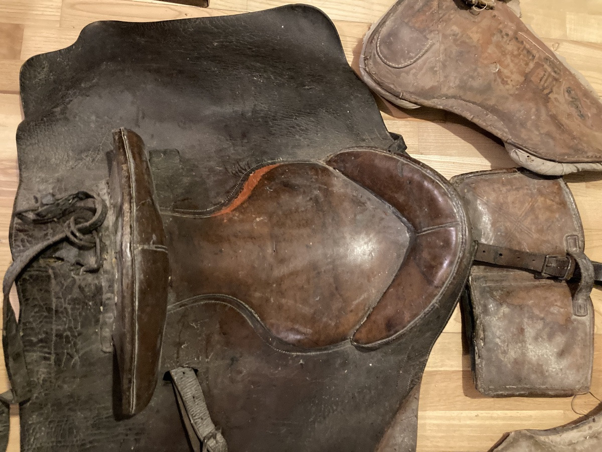 SELLE D’OFFICIER DE CUIRASSIER . Premier Empire. Vers 1804-1812.-photo-4