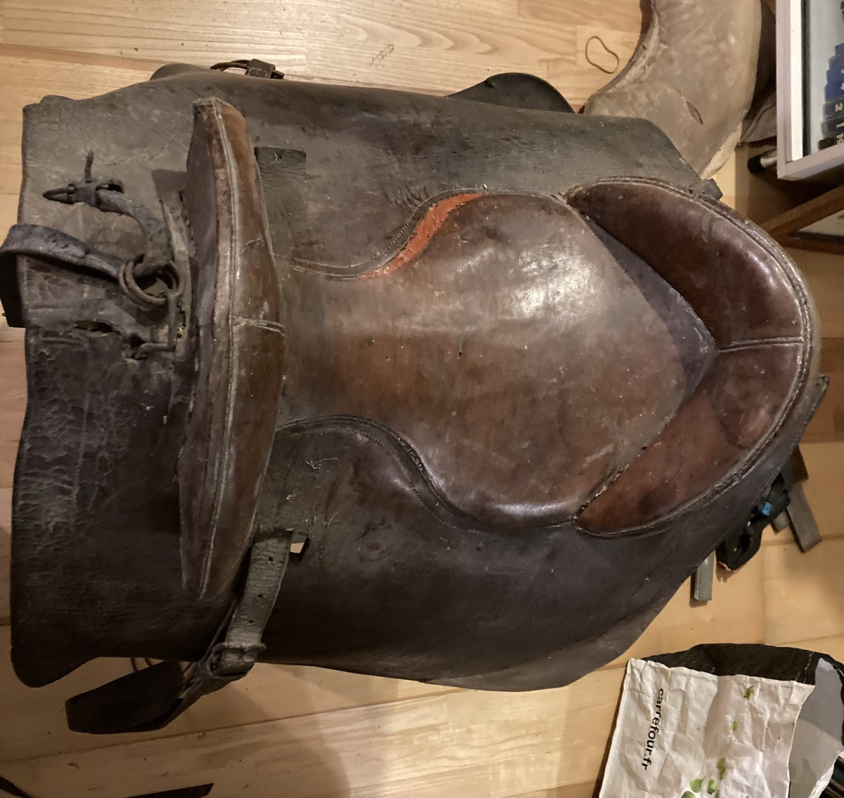 SELLE D’OFFICIER DE CUIRASSIER . Premier Empire. Vers 1804-1812.-photo-4