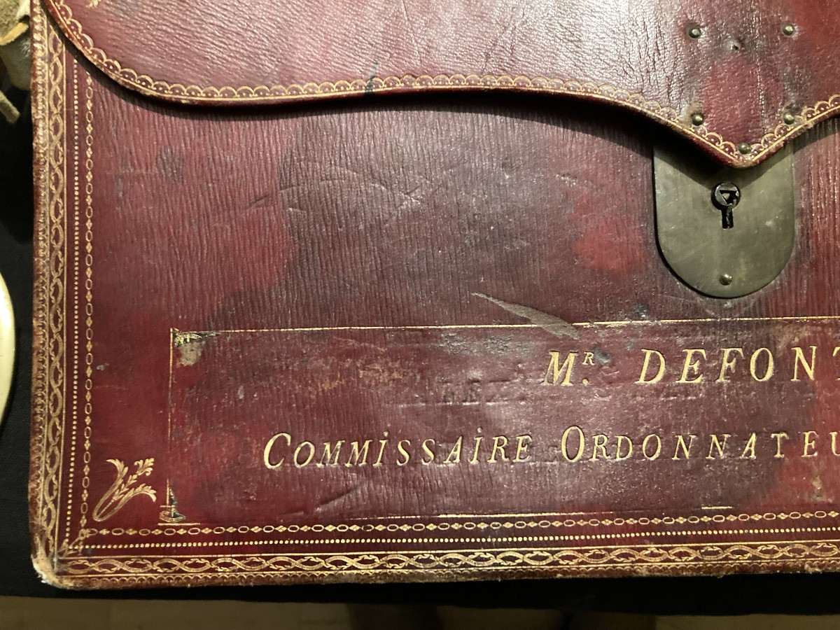 Portfolio Of "mr Defontenay; Commissary General Of Wars". First Empire.-photo-2