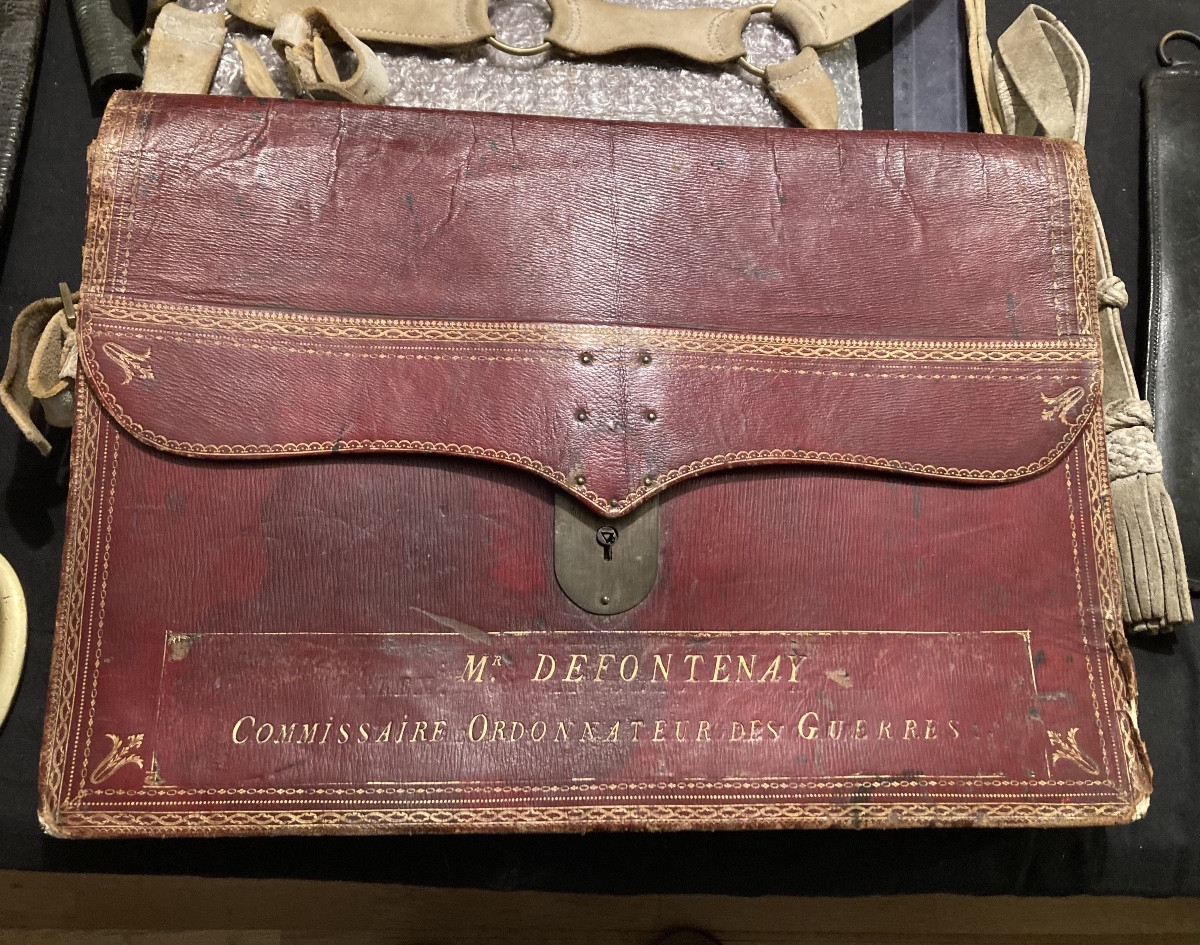 Portfolio Of "mr Defontenay; Commissary General Of Wars". First Empire.