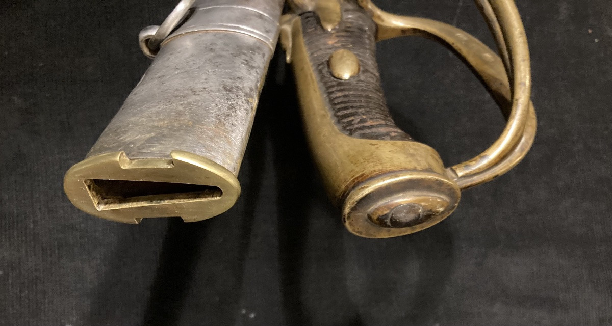 SABRE TROUPE de HUSSARD ; Modèle An IX. Très rare modèle . Premier Empire.-photo-7
