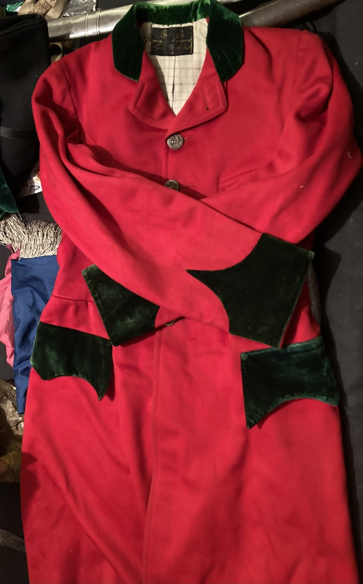 Redingote De Vénerie, Chasse à Cours . Late 19th / Early 20th Century. Circa 1900.-photo-2