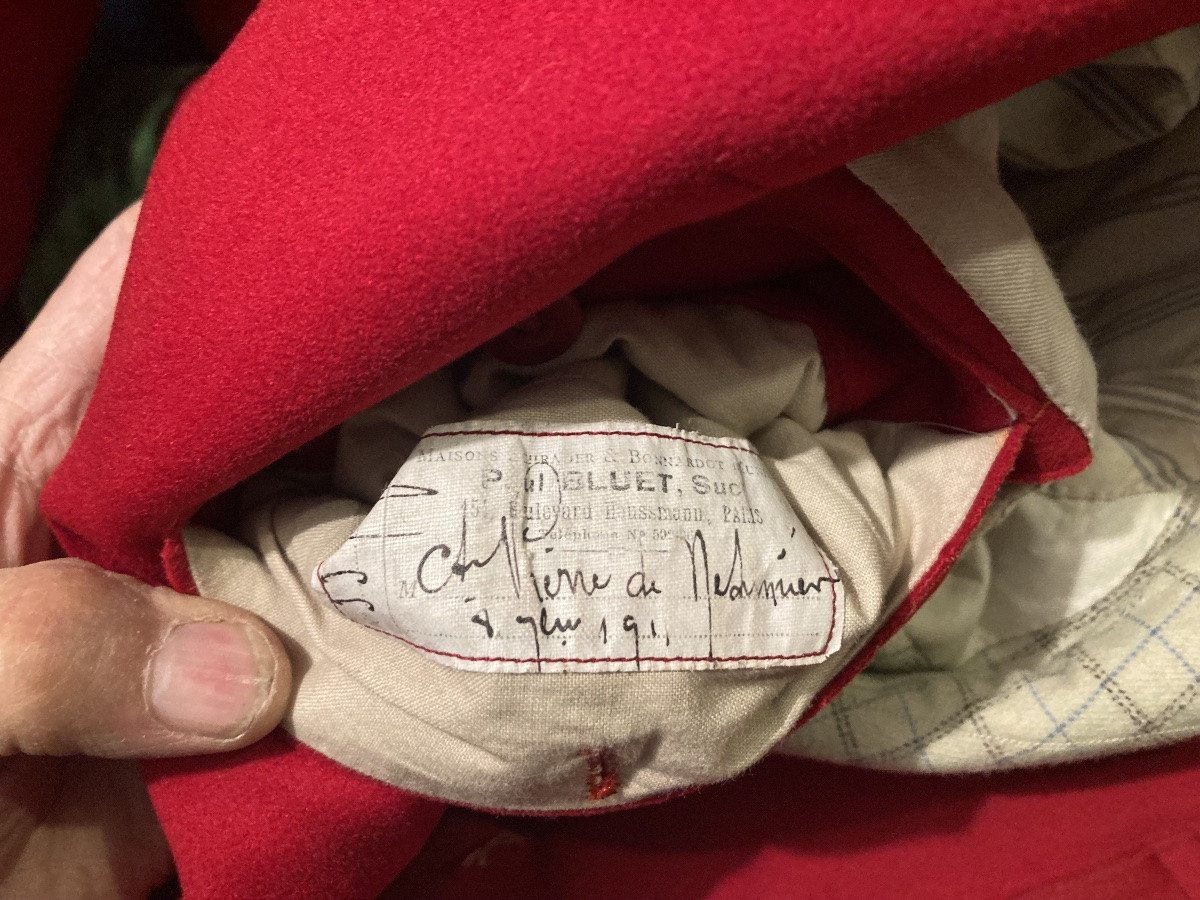 Redingote De Vénerie, Chasse à Cours . Late 19th / Early 20th Century. Circa 1900.-photo-4