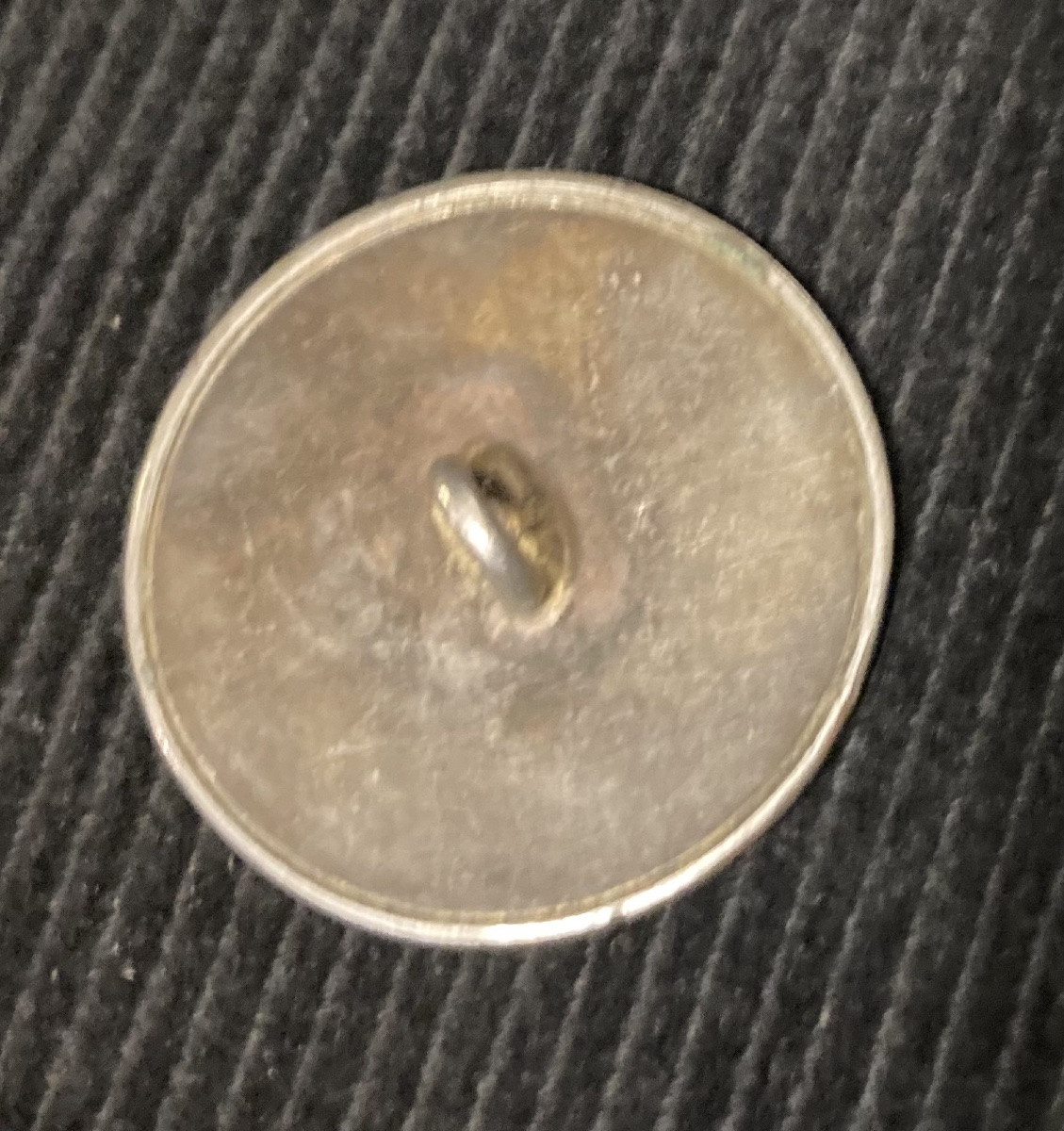 Bouton Gros Module de «  GARDE D’HONNEUR «  . En ARGENT . Premier Empire.-photo-3