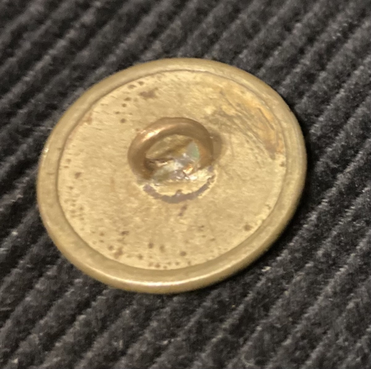 Bouton petit module de la Marine , d’officier . Premier Empire.-photo-4