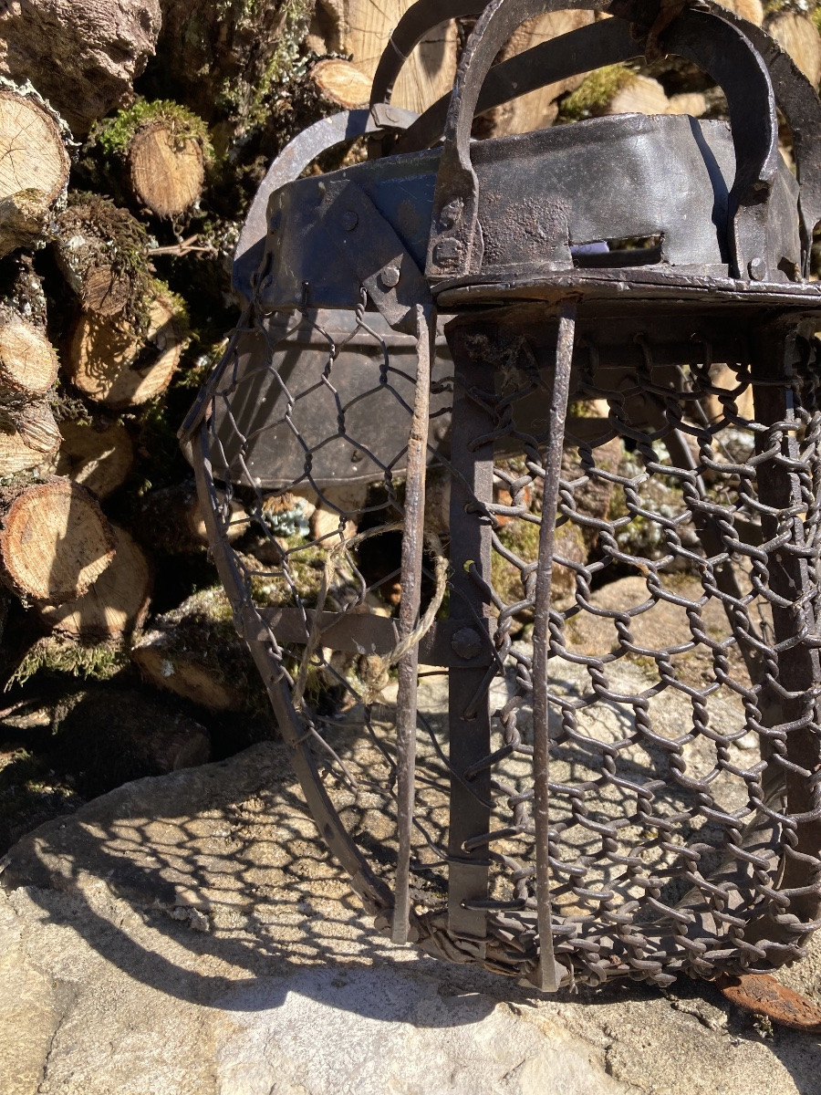 Casque De Combats Fin XVIIIéme Début XIXéme .-photo-5