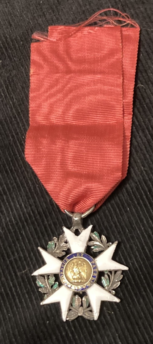 Légion d'Honneur Silver Eagle Belonging To Mathieu Jean Baptiste Gombaud De Séréville 1e-photo-3