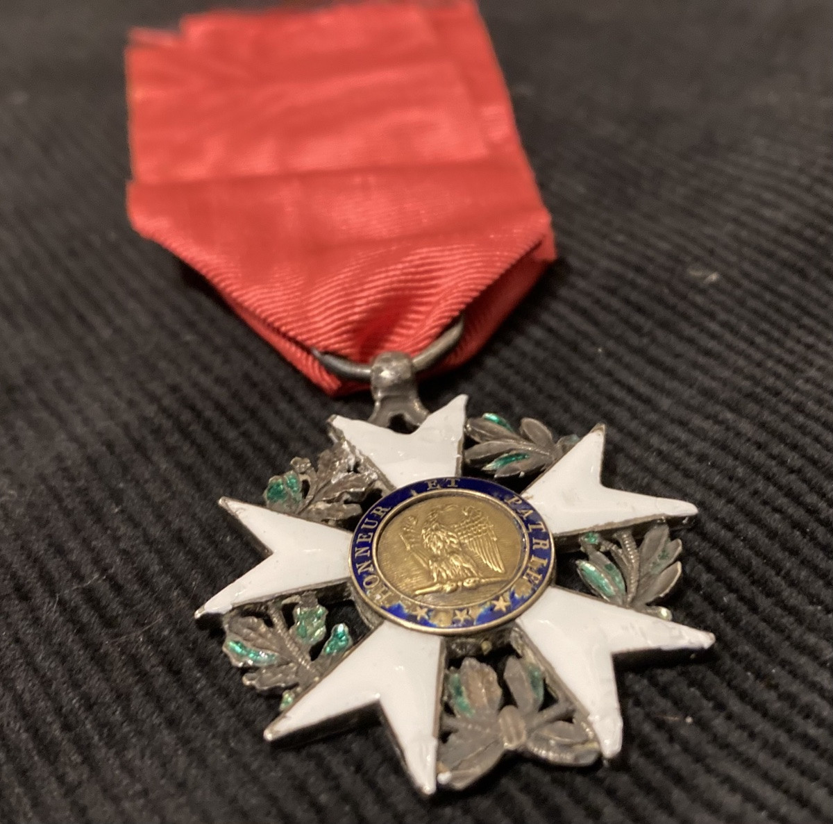 Légion d'Honneur Silver Eagle Belonging To Mathieu Jean Baptiste Gombaud De Séréville 1e-photo-8