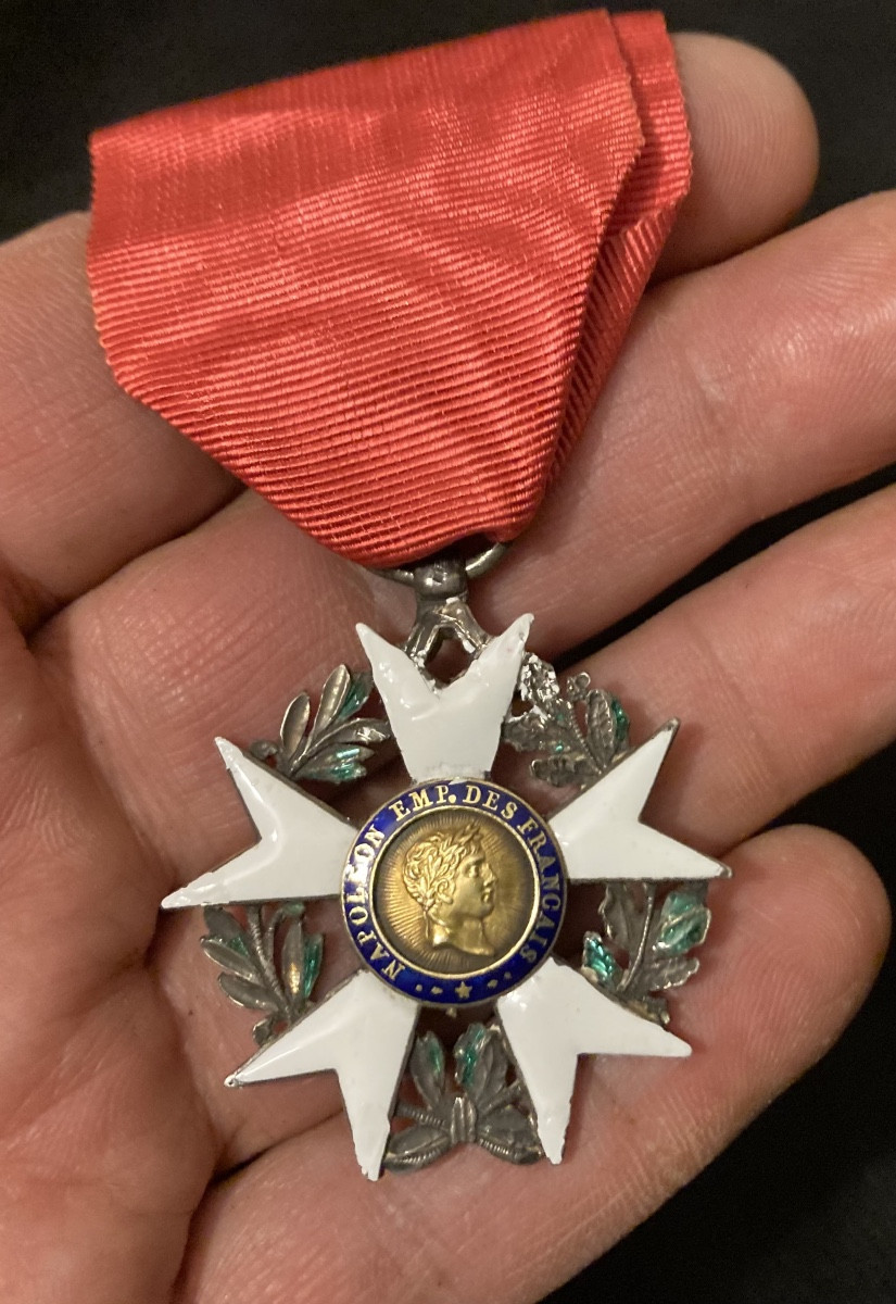 Légion d'Honneur Silver Eagle Belonging To Mathieu Jean Baptiste Gombaud De Séréville 1e