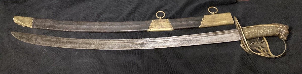 Sabre d’Officier Patriotique de la Révolution Française. Fin XVIIIéme .-photo-3