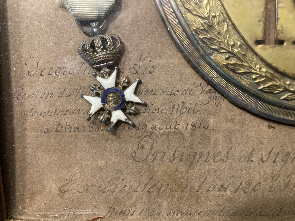 Ensemble d’un Lieutenant du 120éme d’ Infanterie de Ligne . Modèle d’officier 1812. France -photo-4