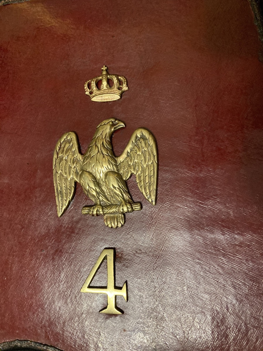 Sabretache de Petite Tenue d’Officier de Hussard . Premier Empire-photo-2