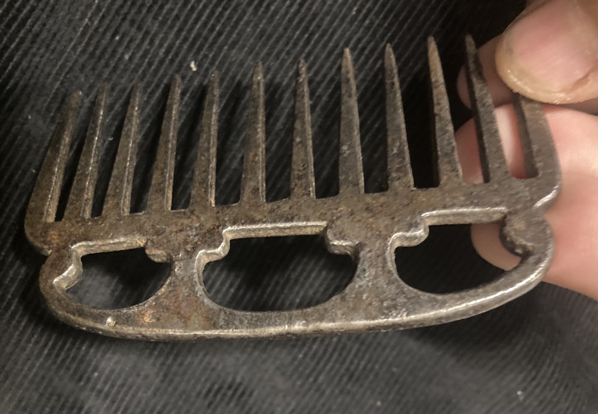Horse Mane Comb . Cavalry. De Dragon Ou De Cuirassier . First Empire.-photo-4