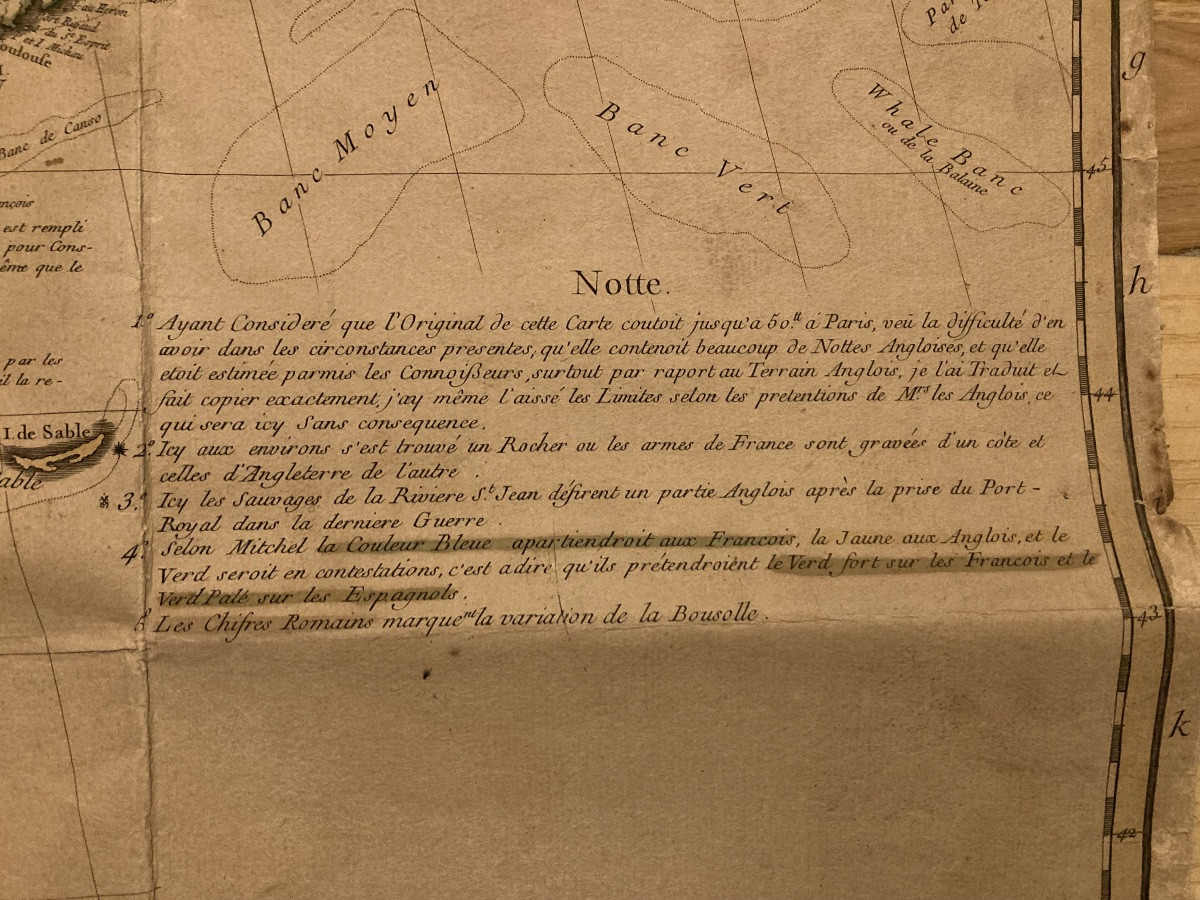 Carte Amérique « Guerre d’Indépendance » 97 par 67 cm.-photo-2