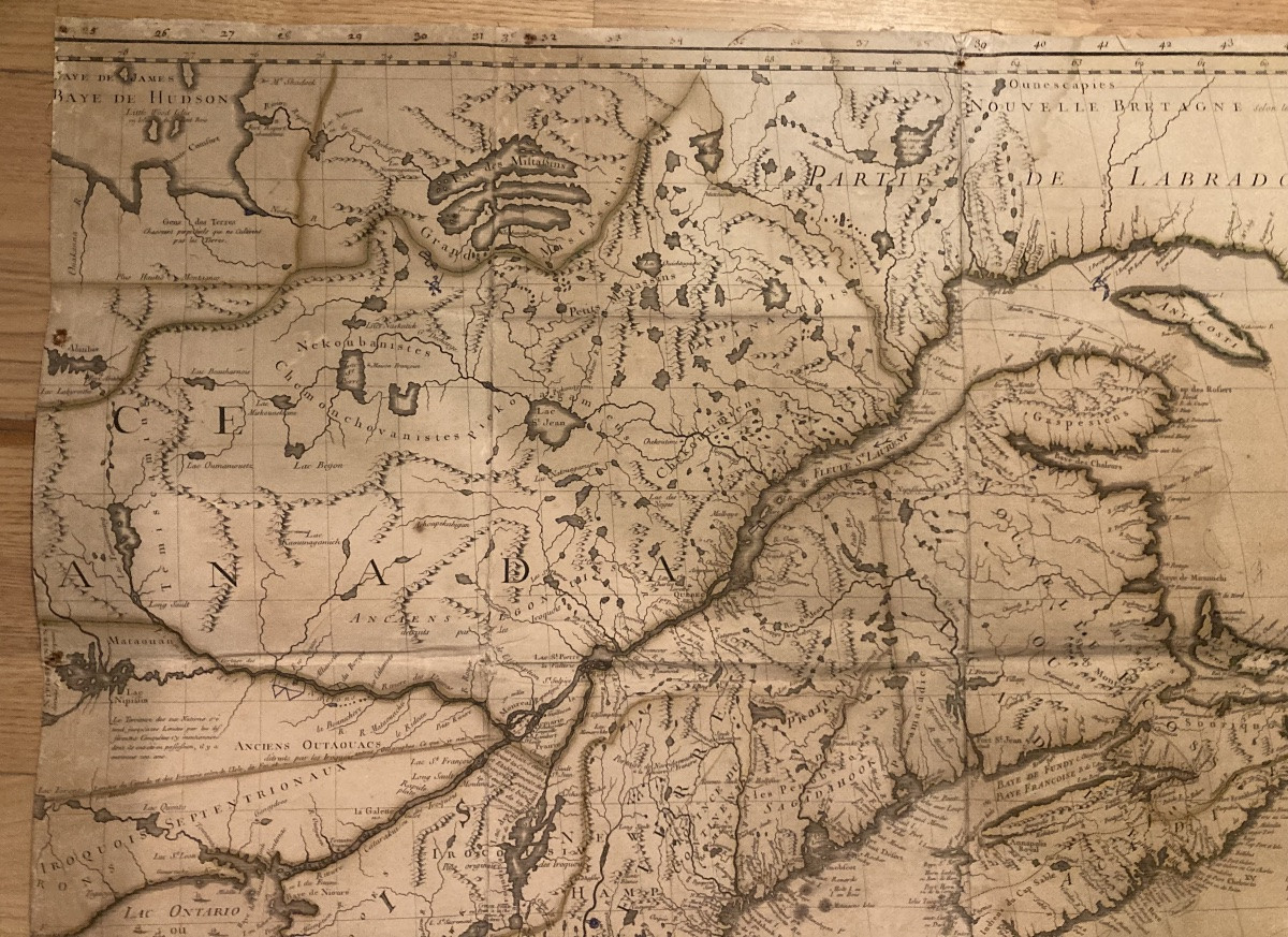 Carte Amérique « Guerre d’Indépendance » 97 par 67 cm.-photo-1