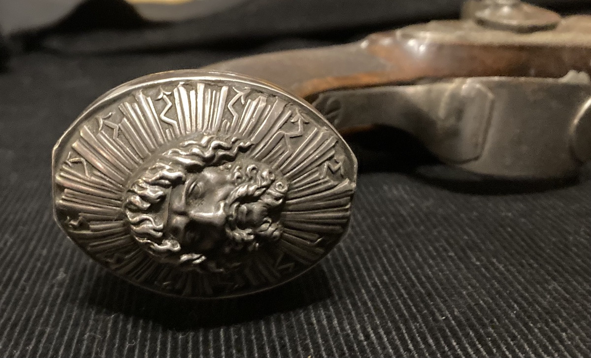 Long Pistolet d'Arçon d'Officier Général 1er Empire. By -photo-2