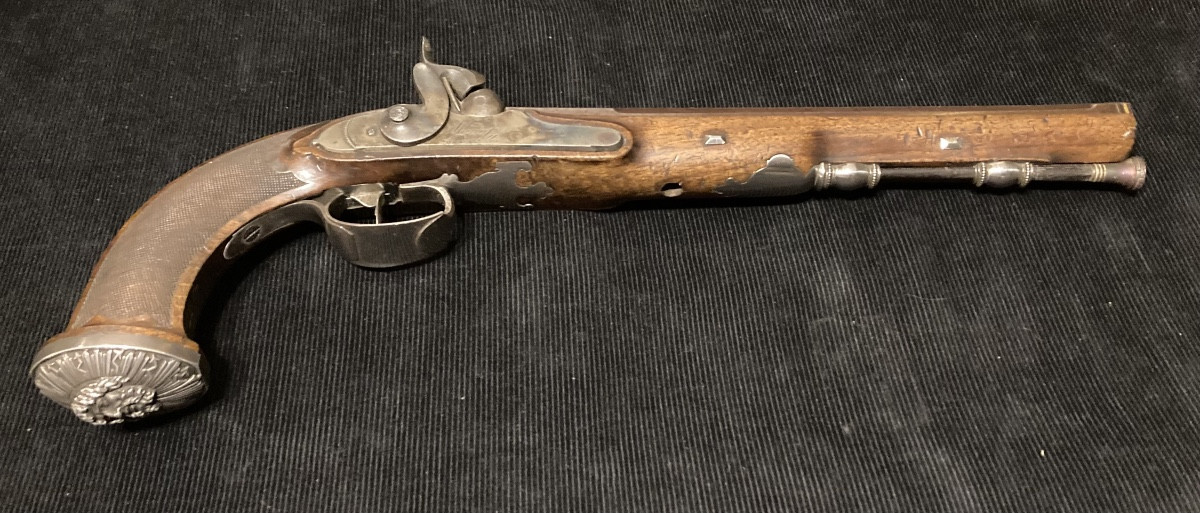 Long Pistolet d'Arçon d'Officier Général 1er Empire. By 