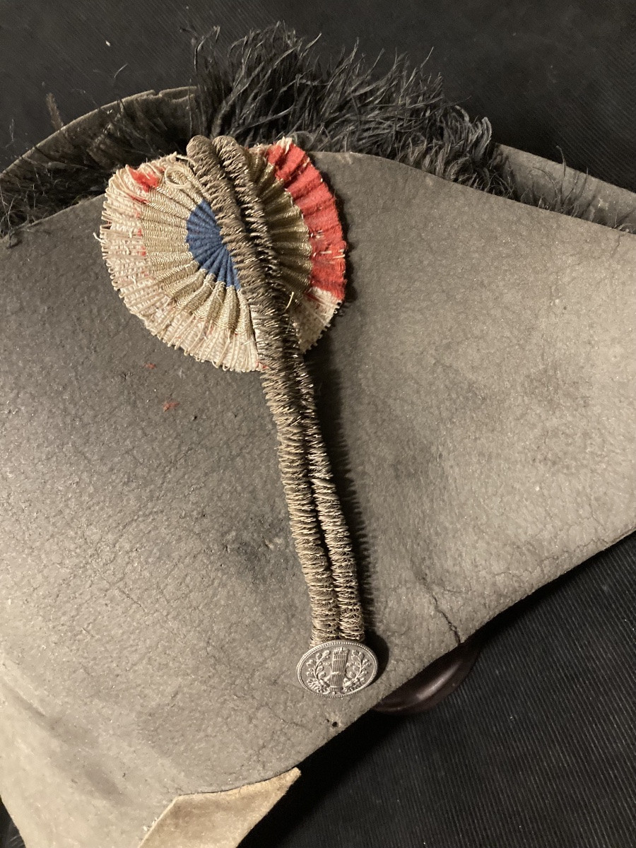 Chapeau Bicorne de Commissaire des Guerres . Premier Empire.-photo-2